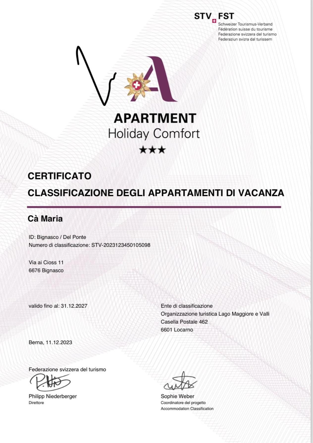 Ca Maria Apartment Bignasco ภายนอก รูปภาพ